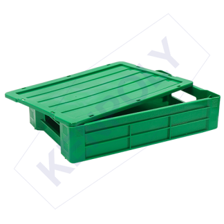 POLYSTACK CRATE 150 WITH LID